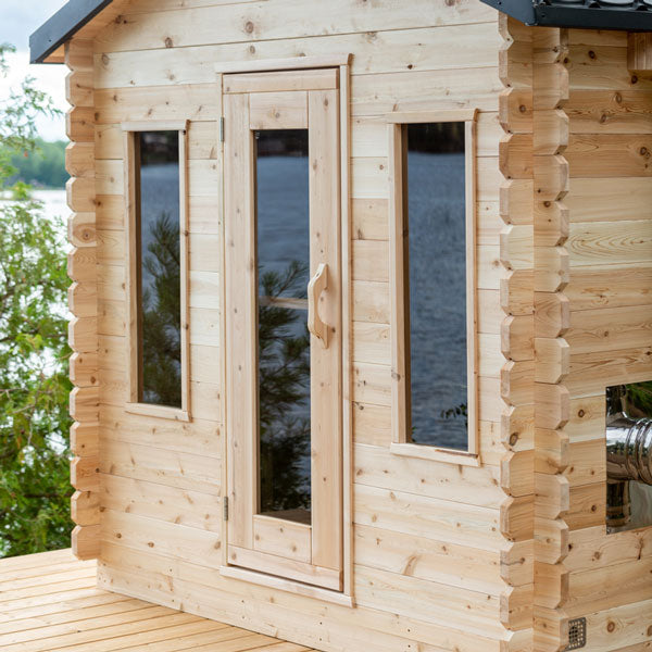 Georgian Cabin Sauna | Canadian Made White Cedar Sauna