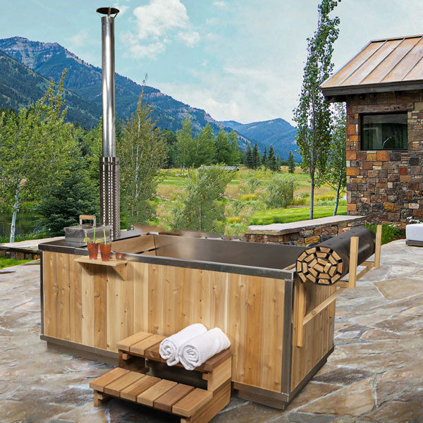 Starlight Wood Burning Hot Tub
