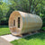 Tranquility Barrel Sauna