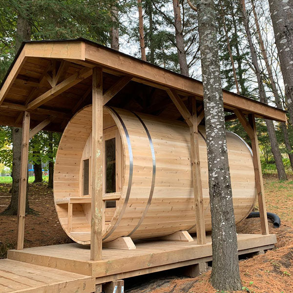 Tranquility Barrel Sauna