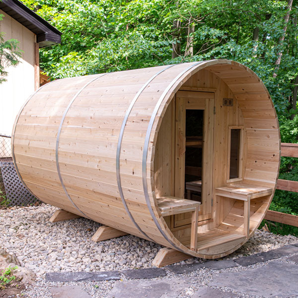 Tranquility Barrel Sauna