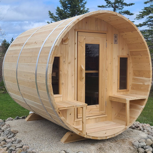 Tranquility Barrel Sauna