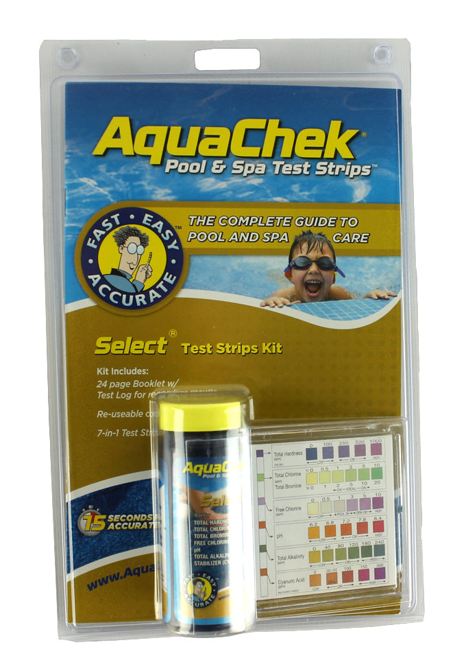 AquaChek Select 7 in 1 Test Strips - hottubchemicals
