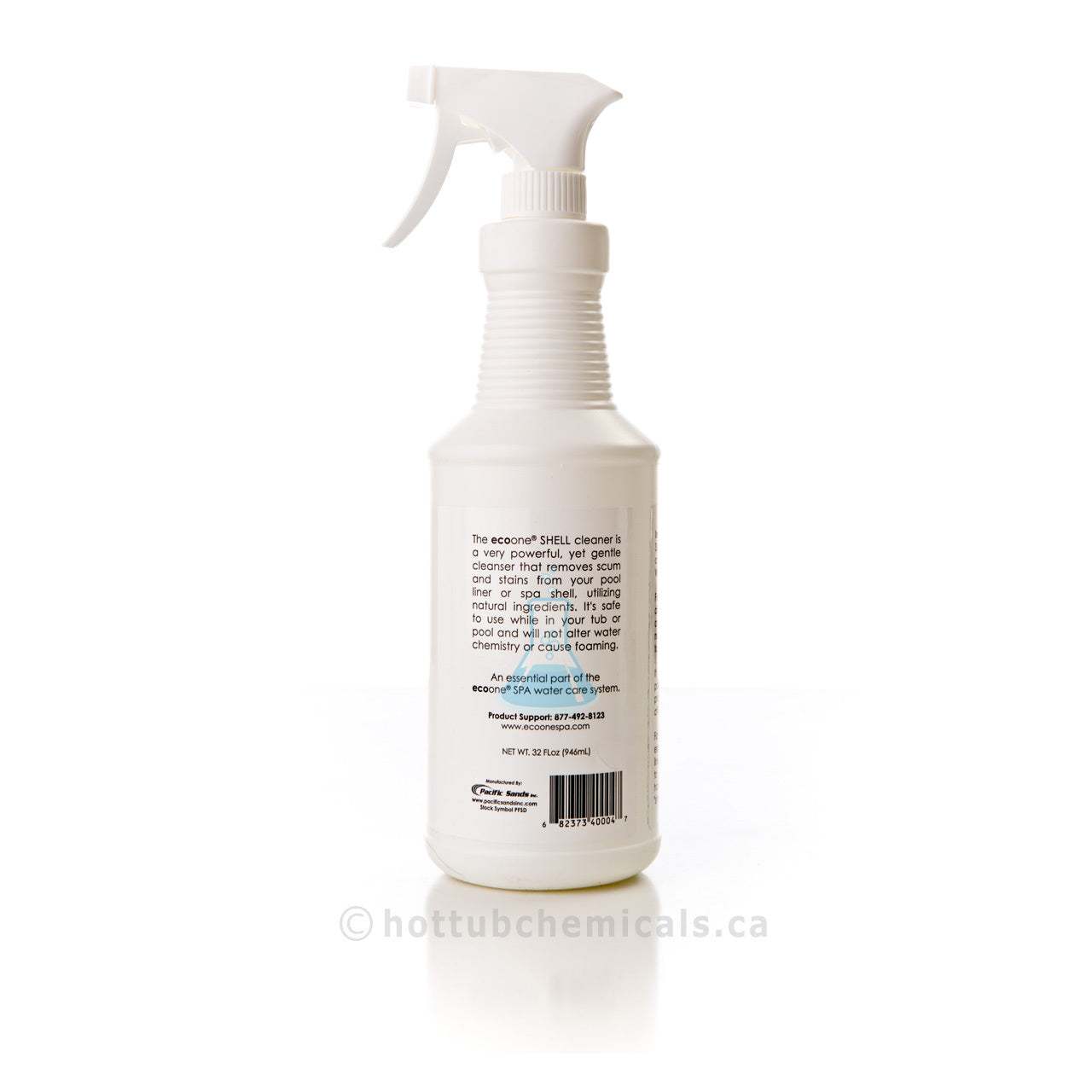 EcoOne Shell Cleaner cleans and protects your hot tub's surface ...
