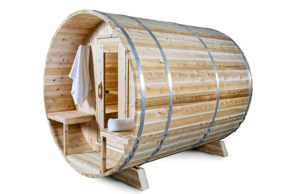 Serenity Barrel Sauna - hottubchemicals