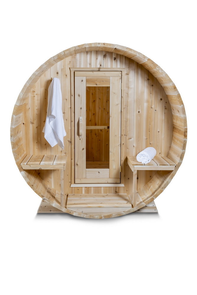 Serenity Barrel Sauna - hottubchemicals