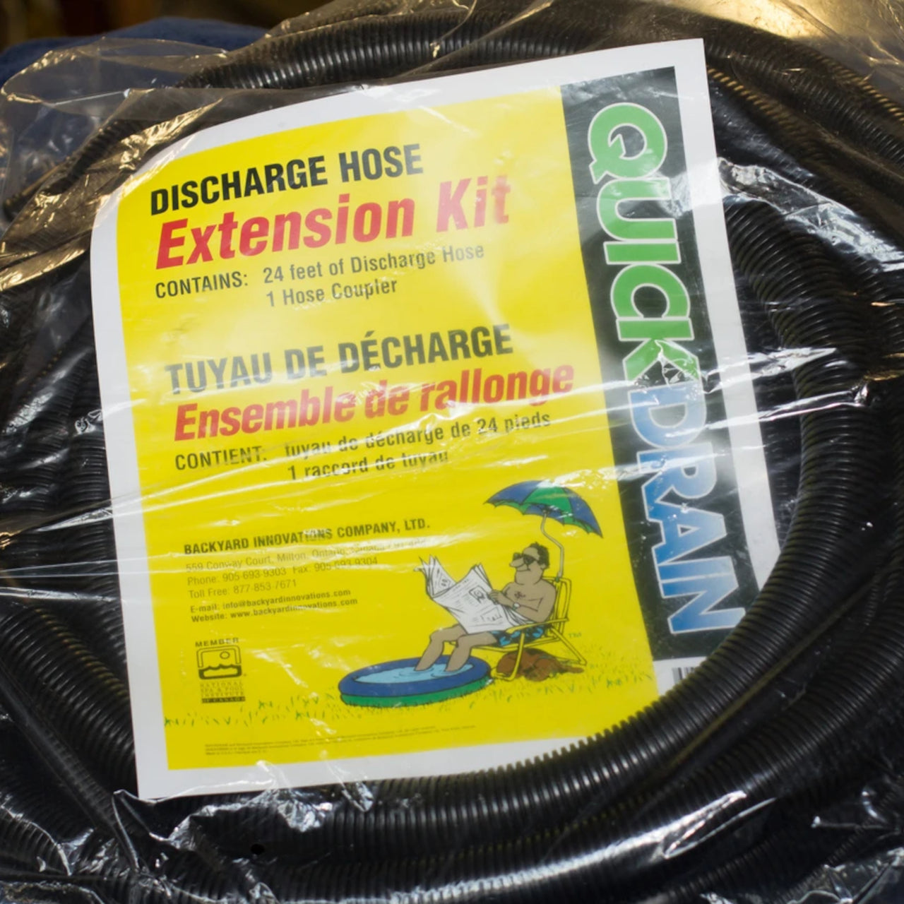 QuickDrain Hose Extension Kit