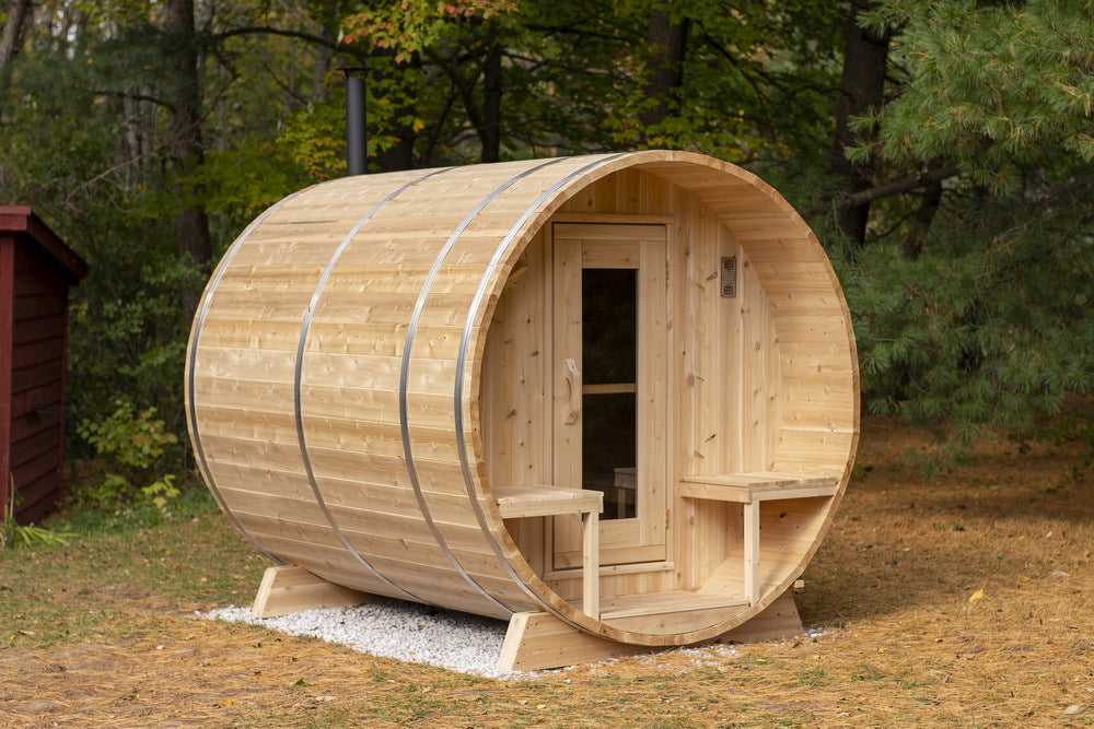 Serenity Barrel Sauna - hottubchemicals
